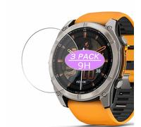 3 Pezzi Vetro Temperato Pellicola Protettiva, compatibile con GARMIN fenix 8 Sapphire AMOLED 51mm, Protezioni Schermo Screen Protector
