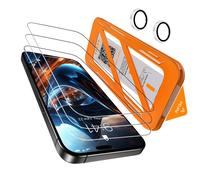 3 Pezzi Vetro Temperato per iPhone 17 1 Set Pellicola Fotocamera Top 9H Durezza