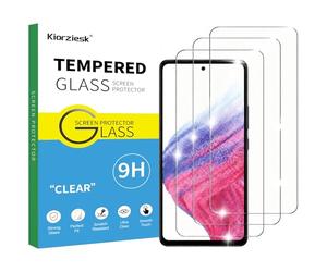 3 Pezzi Vetro Temperato Schermo Compatibile per Samsung Galaxy A53/A52S/A52/A51/S20FE/Redmi Note12S/Note10S/Note10 4G/Oppo Find X5 Lite/Find X3 Lite/Reno8/Reno7/Reno6 4G/Reno5/Reno2, 4G/5G, 9H HD