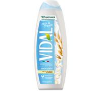 3 PEZZI VIDAL BAGNO SCHIUMA DA 500 ML MILK & CREAM
