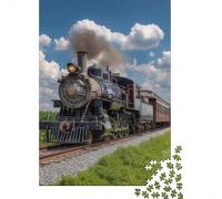 3 Pezzi Vintage Train Set Di Biancheria Da Letto Con Stampa 3D in Microfibra Con Chiusura A Strappo Historic Railway Scene Per Tutte Le Stagioni Per Ragazzi E Ragazze 70x50cm/1000pcs