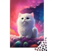 3 Pezzi Whimsical Kitten Set Di Biancheria Da Letto Stampa 3d in Microfibra Con Chiusura A Strappo Fantasy Art Style Per Tutte Le Stagioni Per Bambini,Ragazzi E Ragaz 70x50cm/1000pcs