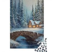 3 Pezzi Winter Cabin Set Di Biancheria Da Letto Con Stampa 3D Morbida Microfibra Copripiumino Con Cerniera Cozy Forest Scene Per Tutte Le Stagioni Per Ragazzi E Ragazze 70x50cm/1000pcs