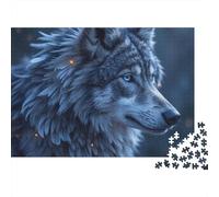 3 Pezzi Wolf Portrait Set Di Biancheria Da Letto Con Stampa 3D Morbida Microfibra Con Chiusura A Strappo Fantasy Art Style Per Tutte Le Stagioni Per Bambini,Ragazzi E Ragaz 52x38cm/1000pcs