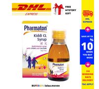 3 pezzi x PHARMATON KIDDI CL multivitaminico + sciroppo di lisina e calcio 10...