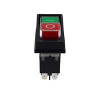 3 pezzi YH02A 250VAC Interruttori a pulsante elettromagnetici Avviamento Macchina utensile Attrezzatura Interruttore impermeabile Sicurezza IP55 16A(5 pin)