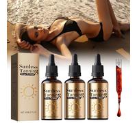 3 Pezzo Gocce Abbronzanti Per Il Viso E Corpo,Gocce Abbronzanti Senza Sole 2026,Orali Da Bere, Aumentano Naturalmente La Melanina,Migliora Il Tono Naturale Della Tua Pelle