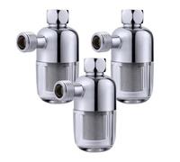 3 Pezzo In Acciaio Inox Anteriore Riutilizzabile Lavello Acqua Filtro Casa Rubinetto Acqua Lavatrice Scaldabagno Lavastoviglie Doccia Rubinetto Spin Down Filtro Sedimenti