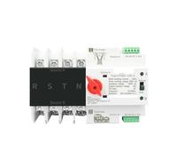 3 Phase Din Rail Dual Power Automatic Transfer Switch Electrical Selector Switches Uninterrupted Power 4P 63A 100A 125A AUOQKQUT(220V,125A)