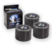3 PHYSIO KIN cm 5x5 m taping neuromuscolare kinesiologico nero