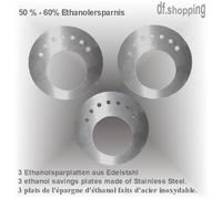 3 piastre saver Etanolo Per camini etanolo e camini gel