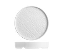 3 piatti tondo bianco cm 28x4