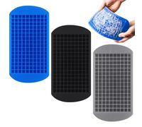 3 piccoli contenitori per cubetti di ghiaccio, mini cubetti di ghiaccio, in silicone, per cubetti di ghiaccio, piccola macchina per il ghiaccio