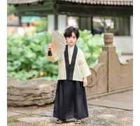 3-Piece Set, Bambini Ragazzo Giapponese Kimono Abito Hakama-Style Performance