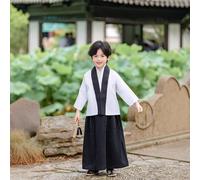 3-Piece Set, Bambini Ragazzo Giapponese Kimono Abito Hakama-Style Performance
