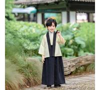 3-Piece Set, Bambini Ragazzo Giapponese Kimono Abito Hakama-Style Performance