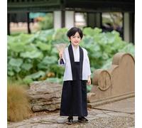 3-Piece Set, Bambini Ragazzo Giapponese Kimono Abito Hakama-Style Performance