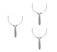 3 Pieces Clip Antiscottatura Per Ciotola Anti-scintilla Acciaio Inossidabile