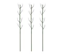 3 Pieces Garden Stackable Pillars - Vin | Heavy-Duty Vertical Growth Support For Peas And Peppers, Espandable Vine Stakes For Garden Pots, Weather-Resistant Metal Pillars; Ideal For Vegetables