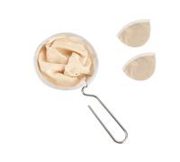 3 Pieces Practical Cloth Coffee Pouches Sock Strainer for Hand Drip Brewing Brewing Tool