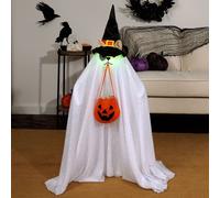 3 Pies Adorabile Fantasma Di Cane Illuminato A LED Per Halloween