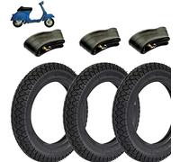 3 PNEUMATICI 2.75-9 + CAMERE GOMME COPERTONI VINTAGE PER PIAGGIO VESPA R L N 50 SPECIAL 4 PR