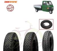 3 PNEUMATICI 4.00-12 + 1 CAMERA 8PR APE PIAGGIO TM 703 ANTERIORE + 2 POSTERIORI