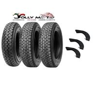 3 pneumatici 4.00-12 PR8 APE PIAGGIO TM 703 Deestone 1 Ant. + 2 Post.+ camere