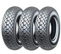 3 PNEUMATICI MICHELIN S83 MISURA 3.00 - 10 42J PER VESPA 50 SPECIAL