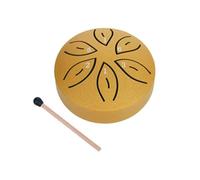 3 Pollice 6-Tone Acciaio Tongue Drum Mini Palmare Pan Tamburi Con Strumenti A Batteria Percussi Regali Musicali Y5N7 Bacchette Accessori