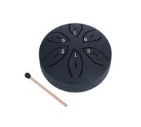 3 Pollice 6-Tone Acciaio Tongue Drum Mini Palmare Pan Tamburi Con Strumenti A Batteria Y5N7 Accessori Regali Musicali Percussi Bacchette