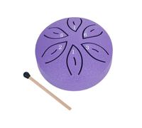 3 Pollice 6-Tone Acciaio Tongue Drum Mini Palmare Pan Tamburi Musicali Regali Accessori Strumenti a Percussione Con Tamburo D8W9