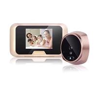 3 pollice LCD Telefono Del Portello 160 Gradi HD Spioncino Visione Notturna Digitale Campanello A Colori IR Macchina Fotografica Automatica Video Porta Anello