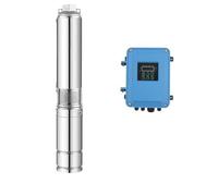 3 pollici 1100 W Pompa solare sommersa DC 72 V 96 V 110 V Pompa per fontana profonda Nave dal Brasile Sao Paulo Max 3,8 m³/h 180 m testa (DC72V-750W)
