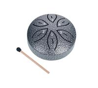3 pollici 6-Tone Steel Tongue Drum Mini palmare Pan Drums Con Bacchette Percussioni Drum Regali Strumenti Musicali Accessori pioggia, piogge d'acciaio, pioggia Tamburo lingua rain.mini etereo raindrum