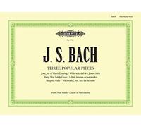 `Bach, Johann Sebasti` 3 Popular Pieces From Cantatas Bwv 140 1 Book NUOVO