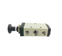 3 porte 1/4 "BSPT Push Pull valvola a leva manuale valvola a solenoide azionata a mano valvola di controllo manuale 3R210-08