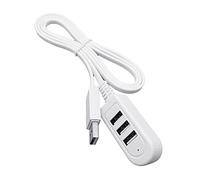 3 Porte USB Splitter Uno per Tre 3A Caricatore Convertitore Estensione Cavo di Espansione Linea Hub Multi-Port Cavo Dati USB 3 Porte USB Hub USB Ad velocità Splitter per Laptop