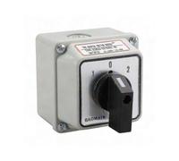 3-Position 2-Phase Rotary Switch SZW26-20/D202.2D 660V 20A Master Control with Box