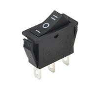 3 Position KCD3 Rocker Switch ON-OFF 3 Pins Electrical Equipment With Light Power Switch Switch Cap 12V 16A 250VAC