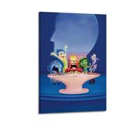3 poster decorativi da parete del film Inside Out, stampa artistica su tela, poster decorativi moderni per camera da letto, 40 x 60 cm