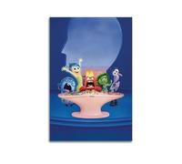 3 poster decorativi da parete del film Inside Out, stampa artistica su tela, poster decorativi moderni per camera da letto, 40 x 60 cm