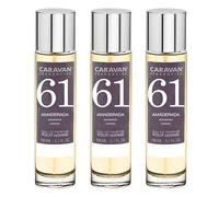 3 profumi per uomo Caravan n. 61-150 ml.
