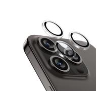 3 protezioni obiettivo, fotocamera per iPhone 16 Pro/16 Pro Max in vetro