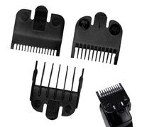 3 protezioni per tagliacapelli, guide universali di ricambio per la maggior parte dei tagliacapelli Wahl e Babyliss FX870 (1/16", 1/8", 3/16", nero)