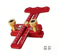 3 pulegge da banco a seghe per guida di taglio sottile, recinzione regolabile in lega di alluminio con scale metriche e imperiali, 189 x 88 mm per Repeti