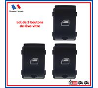 Lotto 3 Bottoni Alzacristallo Finestrino Anteriore Posteriore Pinze per Audi A4
