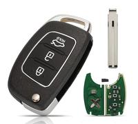 3 pulsanti capovolgere a scomparsa cartucce a chiave auto a scomparsa per hyundai solaris IX35 IX45 ELANTRA HB20 Verna Solaris FSK 433MHz PCF7936A ID46 Chip