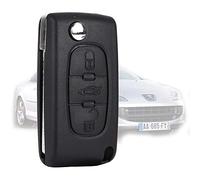 3 pulsanti Guscio di controllo chiave auto per Peugeot 407/407 SW