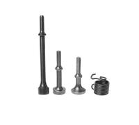 3 punte for martello pneumatico ad aria compressa, punte lunghe e 1 riparazione di pneumatici a molla Strumenti pneumatici